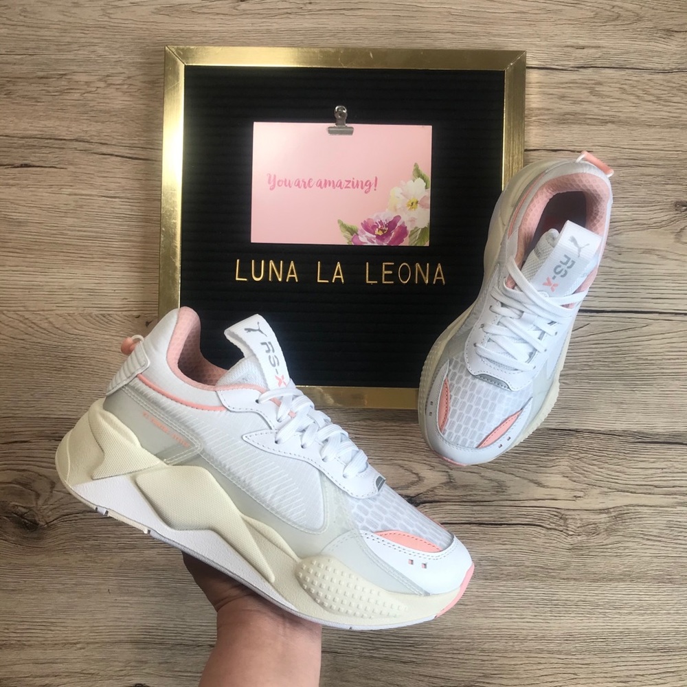 NEW Puma RS-X Tech Sneakers, 370756-04, size 6 Women